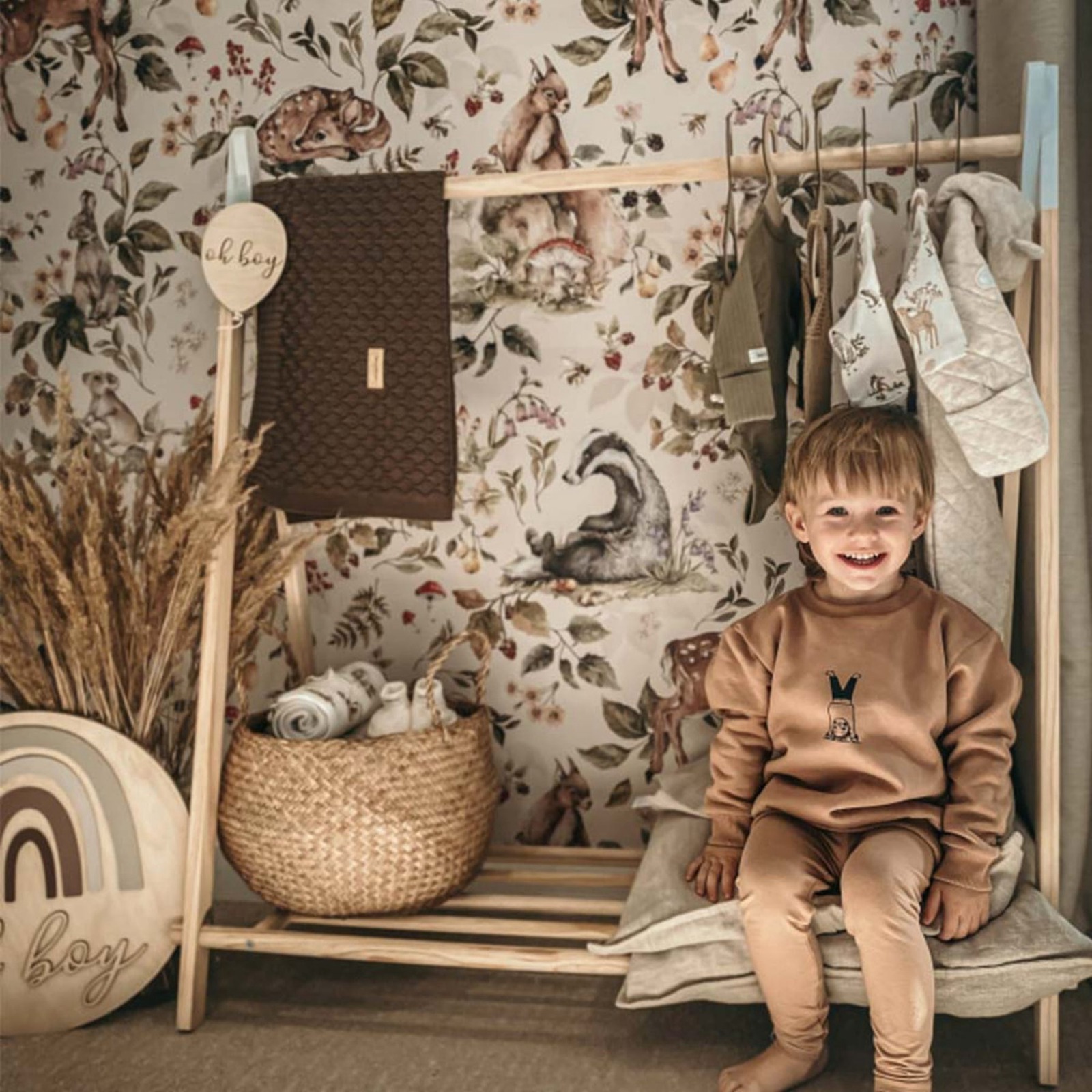 Cute Forest  Wallpaper, Light  - Baby Nursery Wall Lights ulasan dan harga