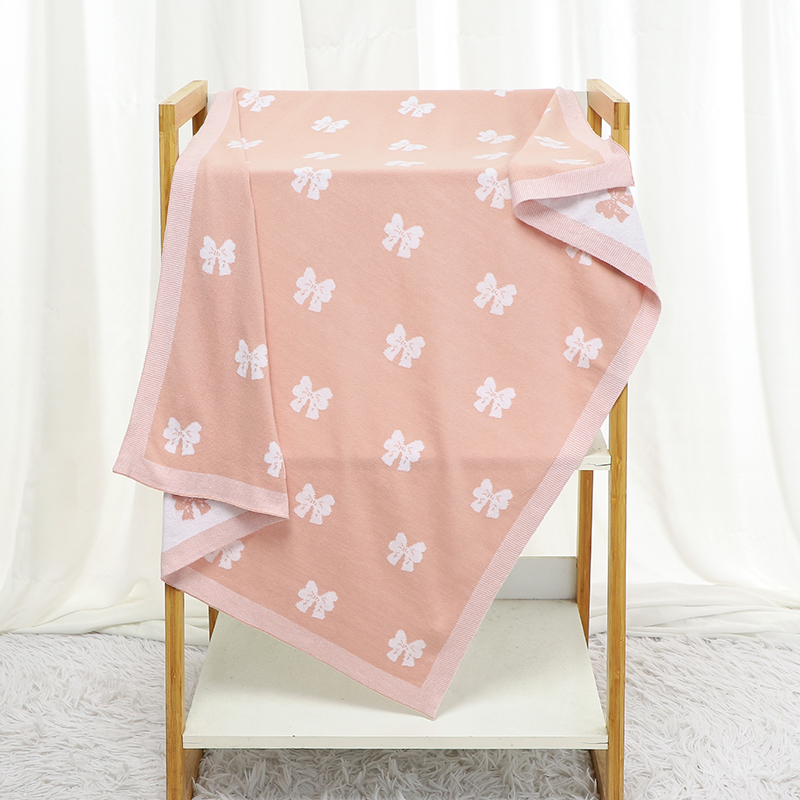 Cotton Baby Blanket Knit Cute  - Baby Nursery Boy ulasan dan harga
