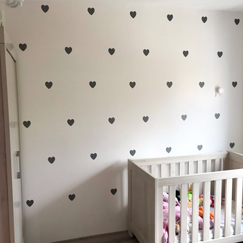 Heart Baby Room Decorative Sti - Baby Nursery Decor Girl ulasan dan harga