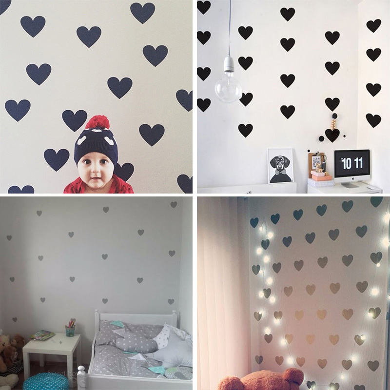 Heart Baby Room Decorative Sti - Baby Nursery Decor Girl ulasan dan harga