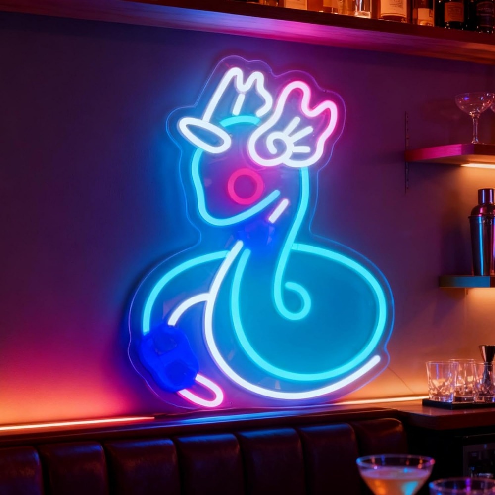 Cute Animal Shape LED Neon Lig - Baby Nursery Decor Girl ulasan dan harga
