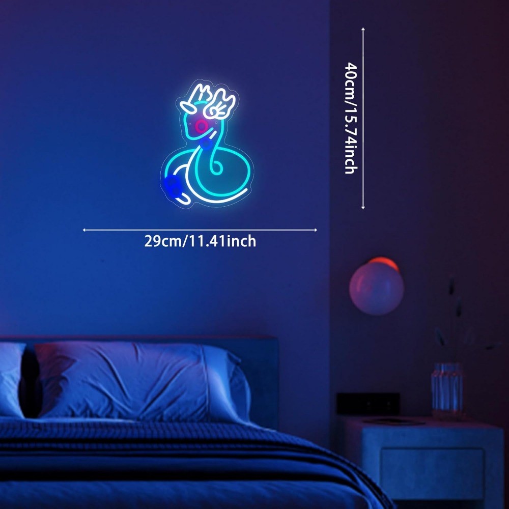 Cute Animal Shape LED Neon Lig - Baby Nursery Decor Girl ulasan dan harga
