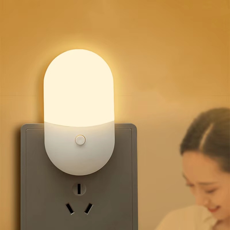 Plug In Mini Night Light Bedro - Baby Nursery Wall Lights ulasan dan harga