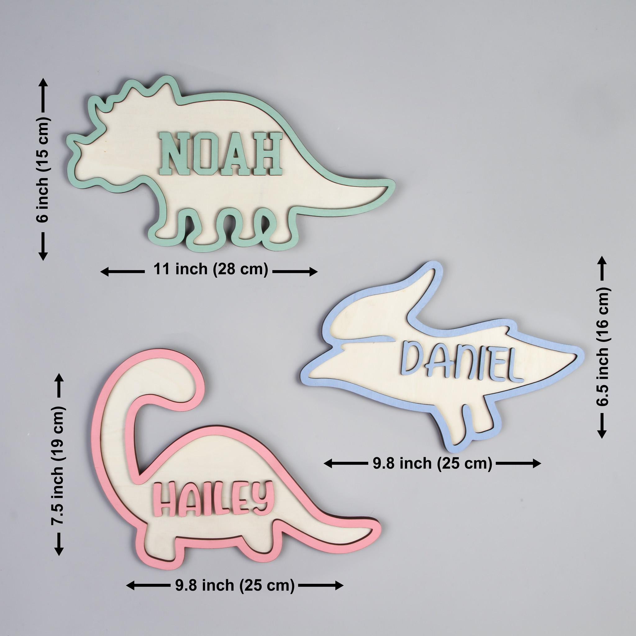 Personalized Dinosaur Wooden N - Baby Nursery Decor Girl ulasan dan harga