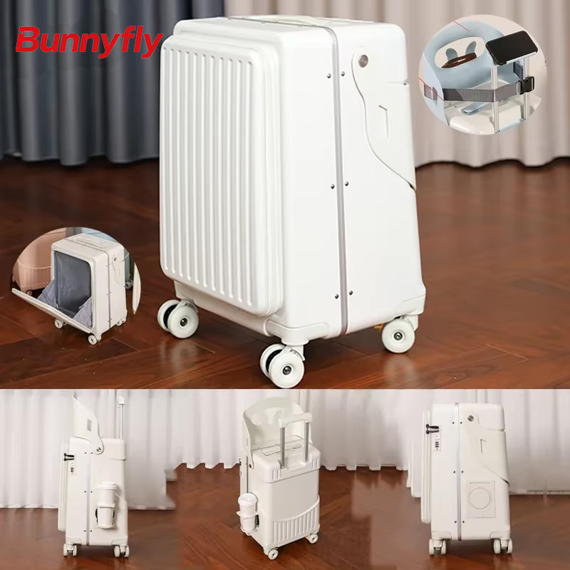 BunnyFly Kid Mom Suitcase with - Baby Nursery Trolley ulasan dan harga
